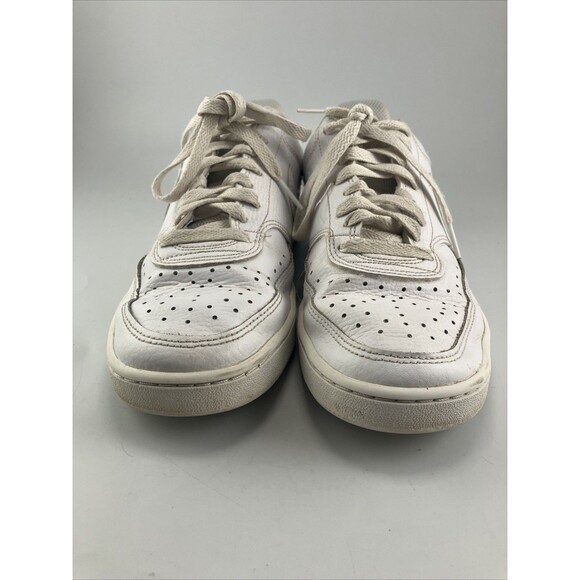 Nike Court Vision CD5434-100 White Womens  8 Running Shoes Lace Up Low Top - Picture 2 of 10